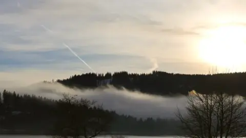 Schluchsee Sonnenuntergang